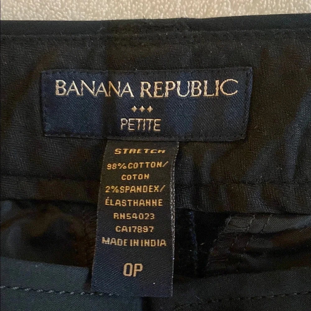 Banana Republic Black Wide-Leg Trousers - Picture 2 of 4